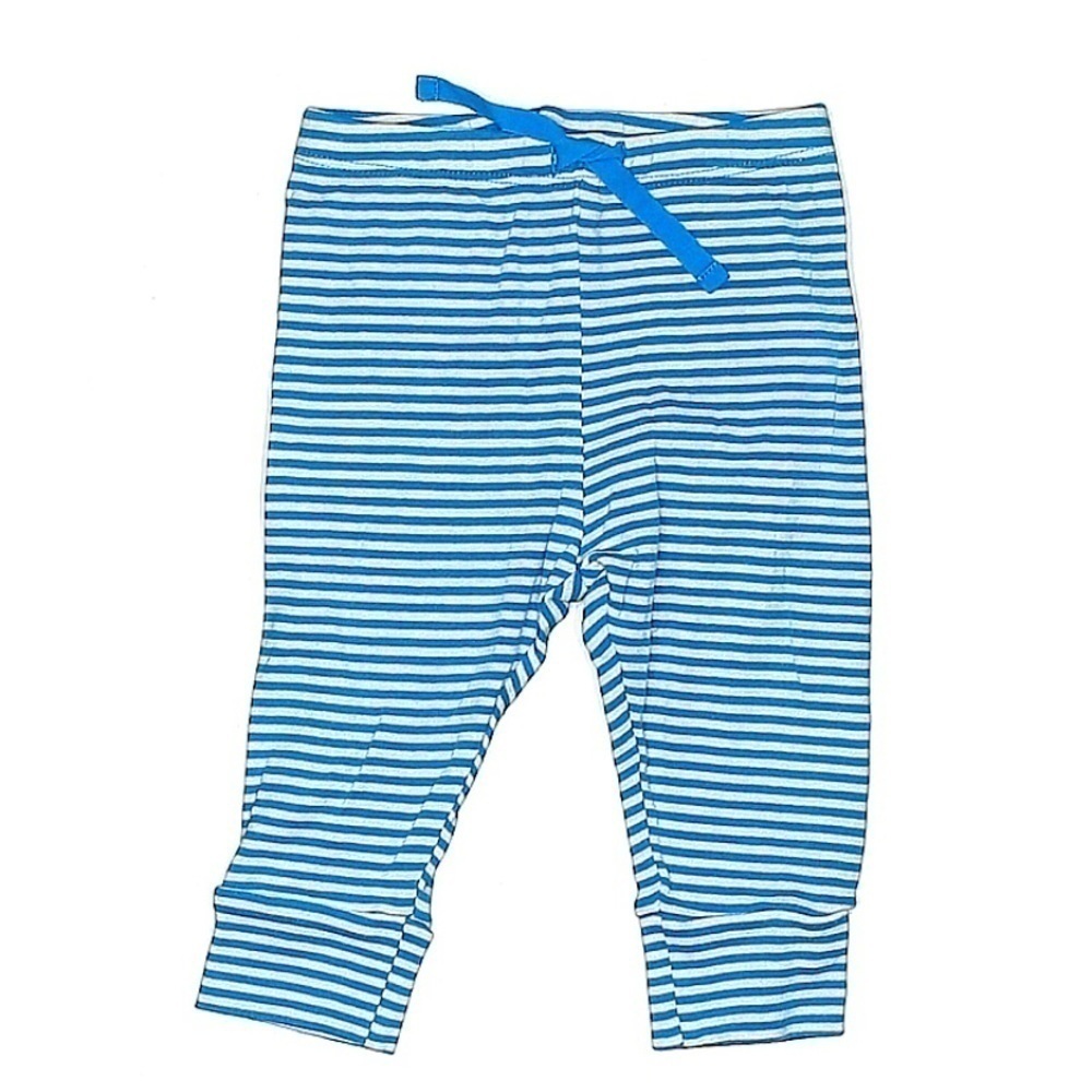 Baby gap blue stripped everyday stretch pants leggings/ pull on 6-12 months